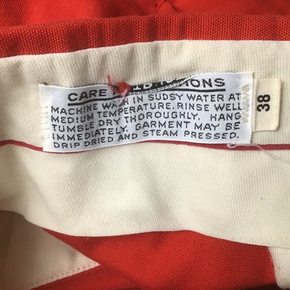 Vintage Georgia Bulldogs Mens Trousers Pants Red 38x30 Classic NCAA Football - Picture 4 of 7